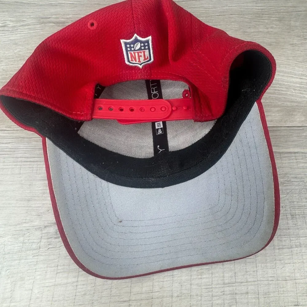 New Era San Francisco 49ers Cap Mens One Size Red Adjustable Strapback NFL Hat